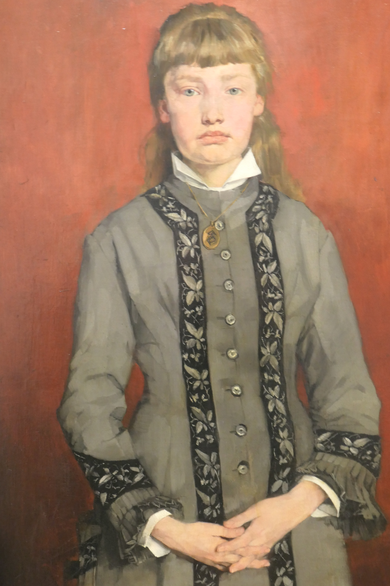 Portret gemaakt door Wilhelm Trübner, te zien in het Neue Albertinum in Dresden