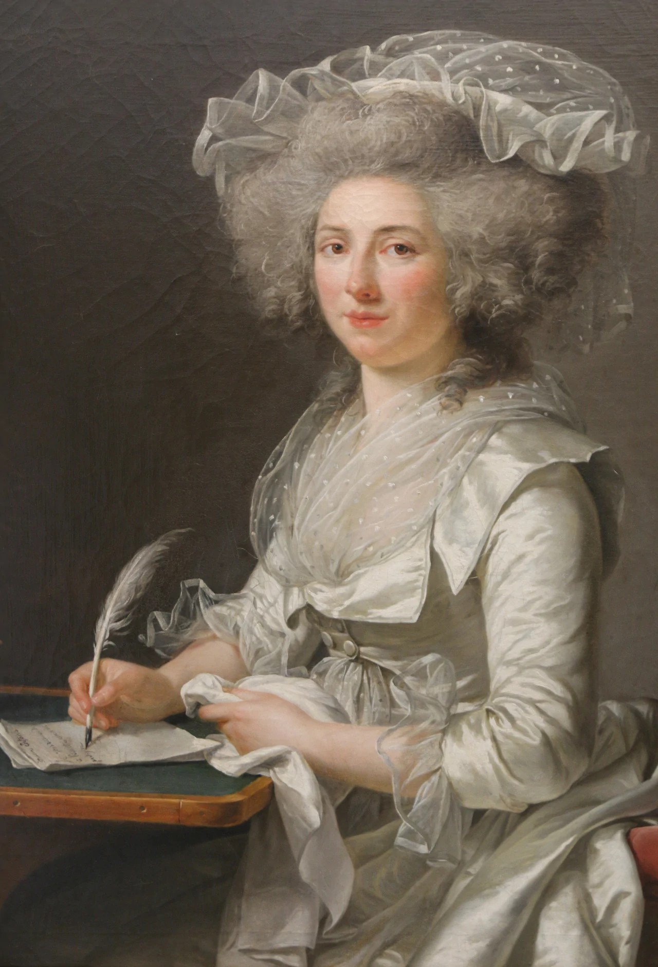 Portret gemaakt door Adélaïde Labille-Guiard, te zien in het Musée des Beaux-Arts in Quimper.